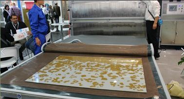 중국 EVA 유리제 박판으로 만드는 기계/안정되어 있는 가동 진공 난방 기계 협력 업체