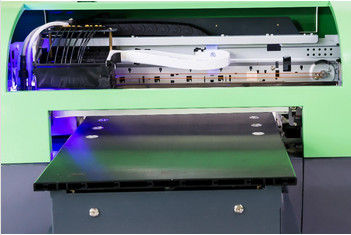 중국 가죽/PVC는/아BS CMYK 4W EpsonDX5를 가진 고정확도 LED UV 인쇄 기계 100cm × 75cm × 52cm를 이끕니다 협력 업체