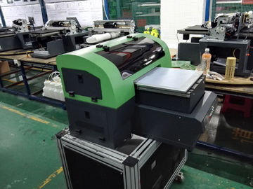 중국 작은 체재 탁상용 UV 인쇄 기계 A4의 8 머리 다기능 디지털 방식으로 평상형 트레일러 인쇄 기계 협력 업체