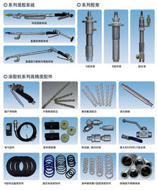 압축 공기를 넣은 Thiokol 압출기 MachinePneumatic 2 성분 압출기 기계 협력 업체