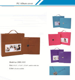 여행 가방/PU 앨범 덮개를 가진 주문을 받아서 만들어진 가죽 앨범 덮개 협력 업체