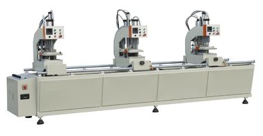 UPVC/PVC 창 기계장치 두 배 크기 3는 PLC 통제 시스템으로 이끕니다 협력 업체