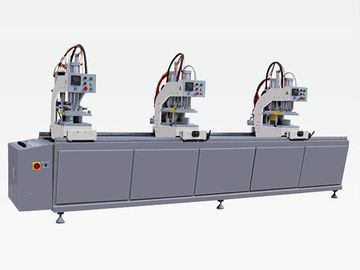 UPVC/PVC 창 기계장치 두 배 크기 3는 PLC 통제 시스템으로 이끕니다 협력 업체