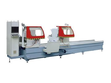 문 PVC 알루미늄 창 기계장치 CNC 임의 각 두 배 머리 주교관은 보았습니다 협력 업체