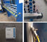직업적인 자동 유리제 테두리 기계, 수직 분사 유리제 장비 협력 업체