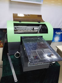 3D는 CMYKW UV LED UV 평상형 트레일러 인쇄공 고성능 열 압박 이동 기계를 돋을새김했습니다 협력 업체