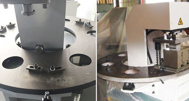 2.2Kw 힘 알루미늄 창 기계장치 유압 펀칭기 최대 120mm 협력 업체